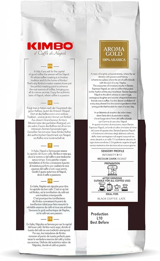 Kimbo Coffee Beans 32 Ounce (Pack of 2)