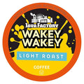 Java Factory Coffee Pods Light Roast Coffee Compatible with K Cup Brewers Including 2.0 Wakey Wakey 80 Count