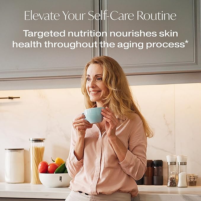 Beyond Brilliance Collagen Powder (Unflavored 30 Servings) - with Collagen Peptides Biotin and Silica for Healthier Skin Hair and Nails
