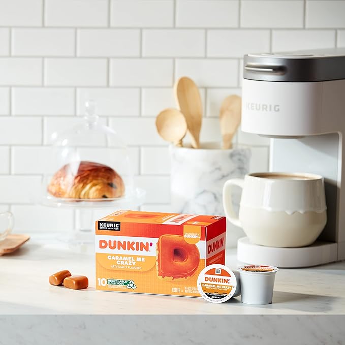 Dunkin' Caramel Me Crazy Flavored Coffee 60 Keurig K-Cup Pods