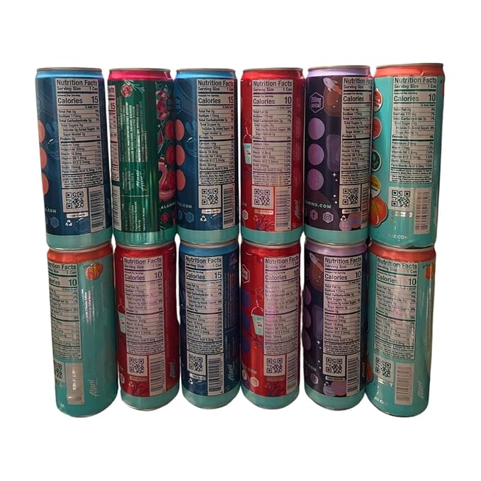 Energy Drink Variety Pack Sugar Free Low Calorie 12 Fl Oz Cans 6 Pack (Flavors may very)