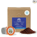 Love Grown Plastic-Free Coffee Pods 100% Arabica Single-Serve Cups Compostable Non-GMO - Compatible with Keurig Coffee Pods Machines and K-Cup Brewers Vanilla Flavor Box of 15
