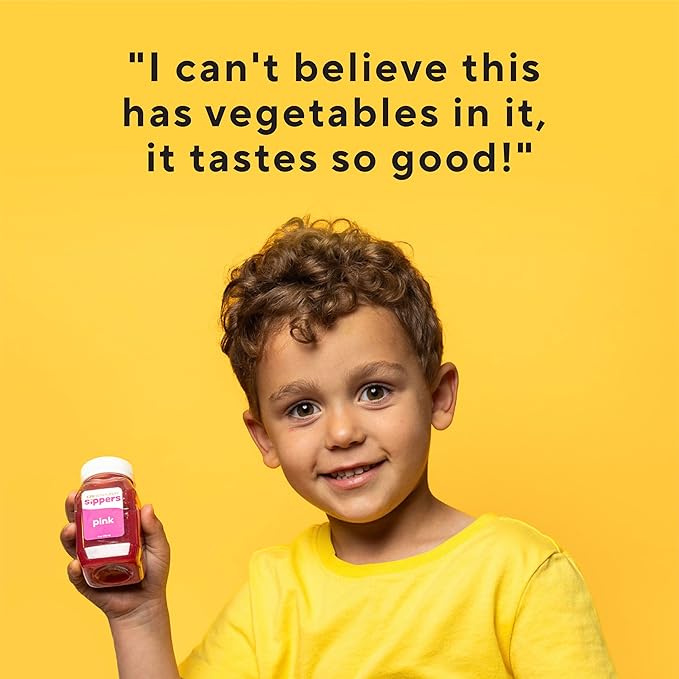 Kids Fruit &amp Veggie Juice by Raw Generation - 40 Produce Types Weekly Sugar-Free Flash-Frozen 4-Week Supply for Picky Eaters Cold Pressed &amp Flash-Frozen
