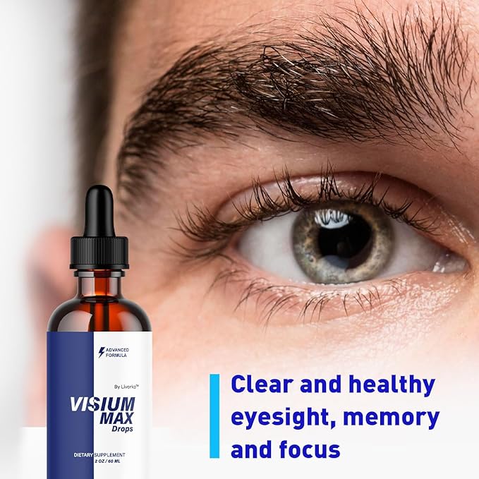 Visium Max Drops - Visium Max Drops Health Support Supplement All Natural Premium Advanced Liquid Formula Drop for Overall Wellness and Support Health 1 Bottle for 1 Month