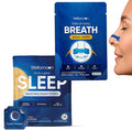 Wellamoon Sleep &amp Nasal Strip Bundle — Night-time Patch + Nasal Breathing Strips for Better Rest &amp Comfort