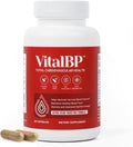 Vital BP - Support for Normal Blood Pressure - Supports Blood Flow &amp Arteries - with CoQ10 L-Citrulline and K2 &amp D3-60 Capsules