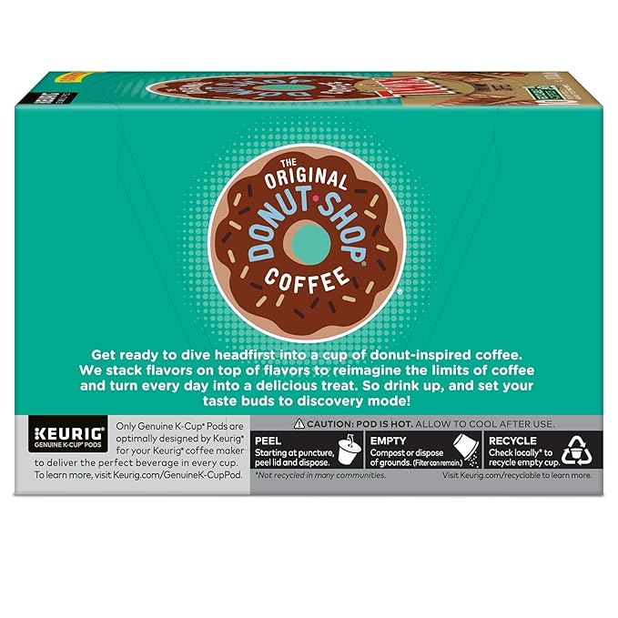 The Original Donut Shop TWIX Coffee Keurig Single Serve K-Cup Pods 60 Count (6 Packs of 10)