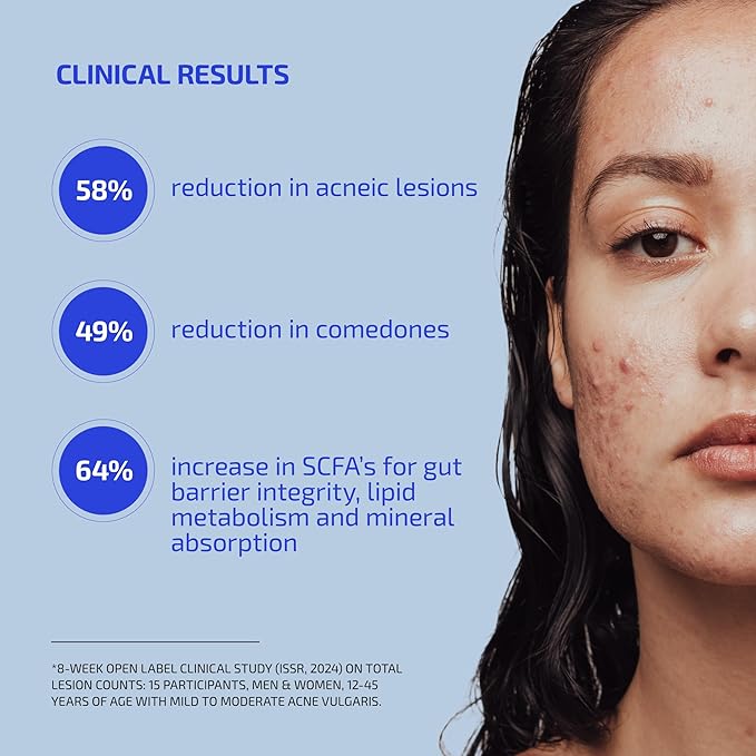 Codex Labs Shaant Clear Skin Supplement – 60 Vegan Capsules | Acne Probiotics with 9-Strain Blend Green Tea EGCG &amp Guggul – Daily Support for Acne-Prone Skin &amp Clear Complexion