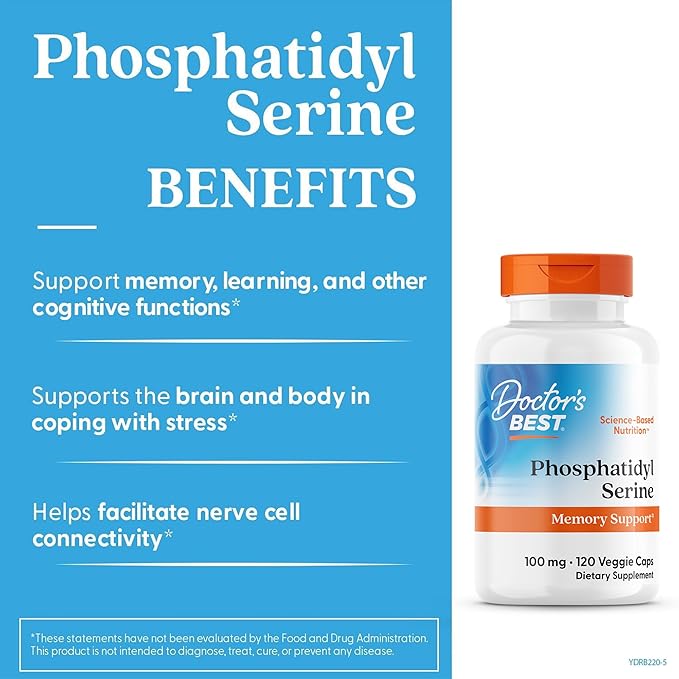 Doctor's Best Best Phosphatidyl Serine 100 120-Count