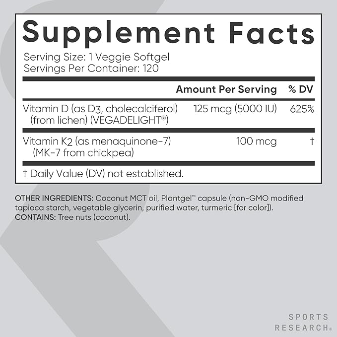 Sports Research® Multivitamins Pack - Collagen Peptides Type 1 &amp 3 Powder + Vitamin D3 + K2 5000IU + Omega-3 Fish Oil 1250