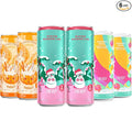 New Alanni Energy Drinks Winter Wonderland Sherbet Swirl Pumkin Cream Variety Pack Sugar-Free Low-Calorie Energy Boost Drink 12 fl oz (Pack of 6) Repackaged By * Shadow Hunter*
