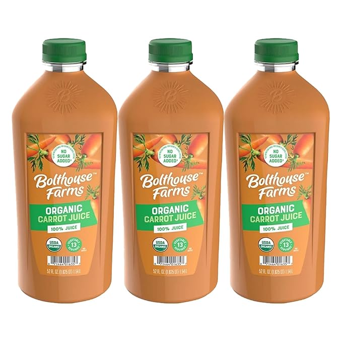 Bolt house Farm Organics 100% | 52 oz Elite (3 Organic Carrot)