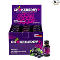 Chokeberry + Raw Aronia Juice - Rich in Antioxidant &amp 100% Organic Aronia Berry Juice Concentrate - Vegan Gluten-Free &amp No Sugar Added - First-Press Mother Juice - 12 x 50ml Shots