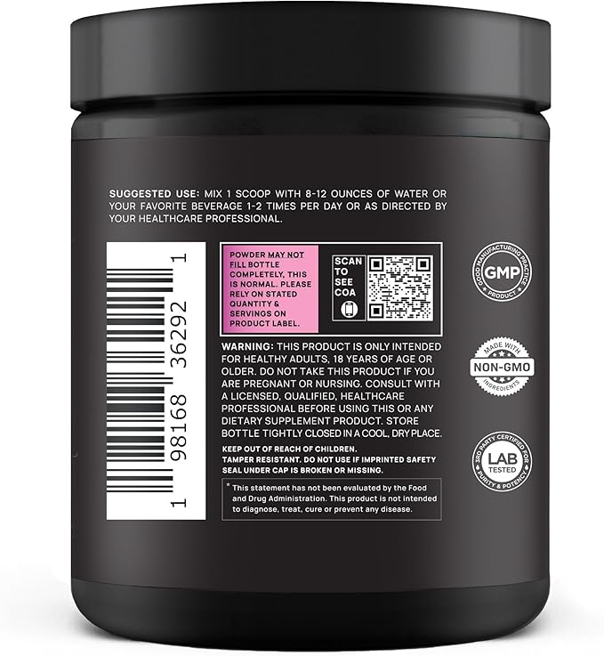 Super Collagen Burn Powder for Women w. Hyaluronic Acid KSM66 Apple C Vinegar Probiotics Biotin - Premium Multi Collagen Peptides Protein for Weight Loss + Beauty Hair Skin Nails (Pink Lemonade)