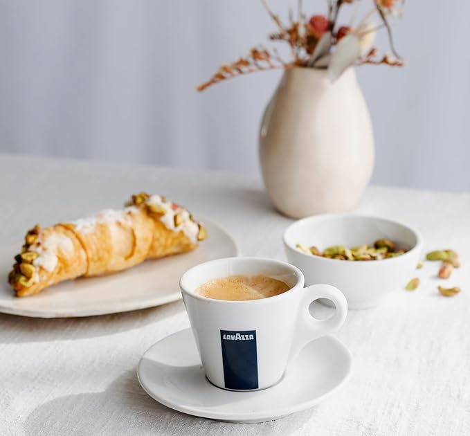 Lavazza Gran Riserva Whole Bean Coffee BlendDark Espresso Roast2.2LB Bag Authentic Italian(Pack of 6)