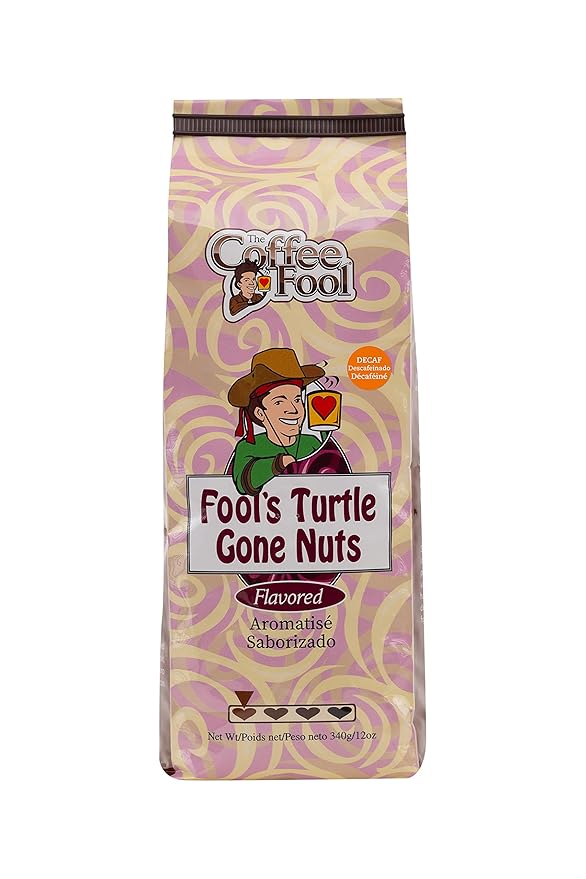 Coffee Fool's Decaf Turtle Gone Nuts (Perk)