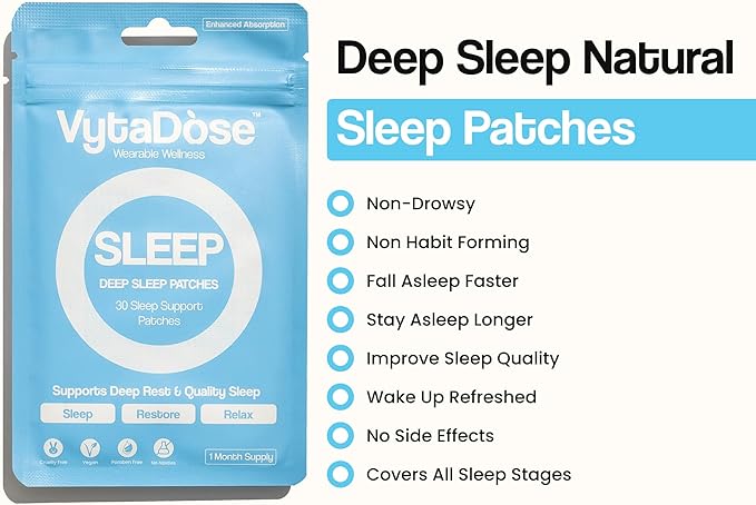 Day-to-Night Glow Patch Trio – Collagen Glow Sleep &amp NAD+ Patch | Skin-Friendly Water-Resistant Daily Wellness &amp Beauty Support