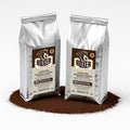 Boxer Coffee Medium Roast Ground Coffee – Certified Organic House Blend Specialty Grade Single Origin Arabica Smooth Balanced Flavor – 2 Pack (1 lb Each Total 2 lbs)
