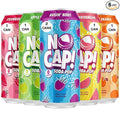 NO CAP! Next Gen Soda Pop with Zero Sugar Zero Calories and Electrolytes for Hydration Naturally Flavored Caffeine-Free Soda Vegan &amp Gluten-Free 16 oz Cans (Variety Pack)