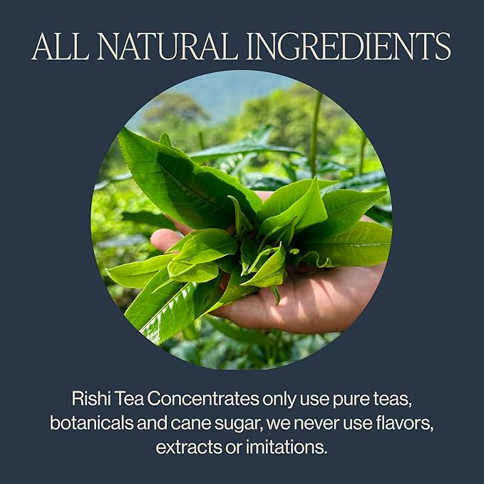 Rishi Tea Masala Chai Latte - Organic Black Tea Concentrate Easy-to-Serve Hot or Iced Chai Mix - 32 fl oz Carton 8 Servings (Pack of 3)