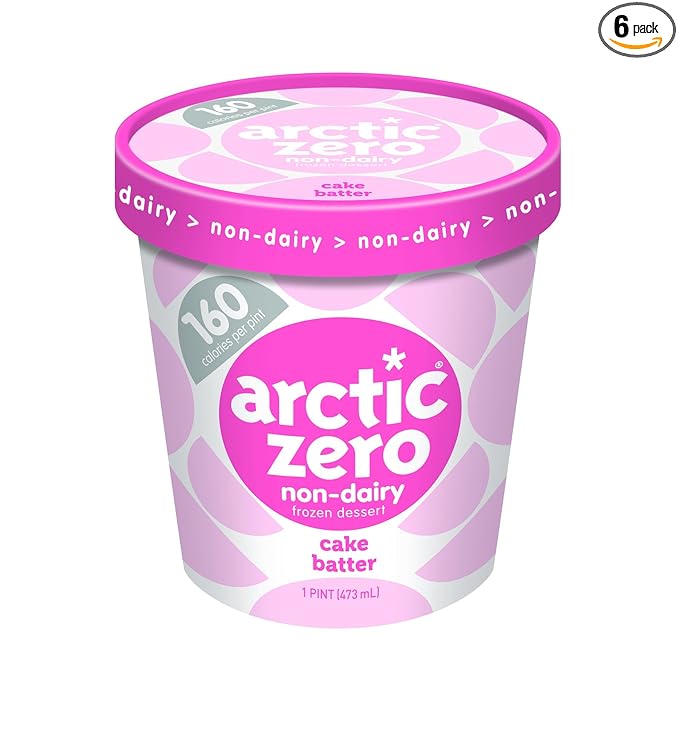 6 Pack Arctic Zero Cake Batter Pint