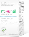 Promensil Libido &amp Energy - Libido Booster for Women Sexual Health Support for Women with Low Estrogen Fenugreek Horny Goat Weed &amp Vitamins for Menopause Clinically Proven - 30 Day Supply