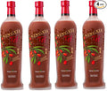 Young Living NingXia Red Antioxidant Drink | 25.35 fl oz | Superfruit with Wolfberry Blueberry Pomegranate Orange Lemon &amp Yuzu Essential Oils | 4 Pack