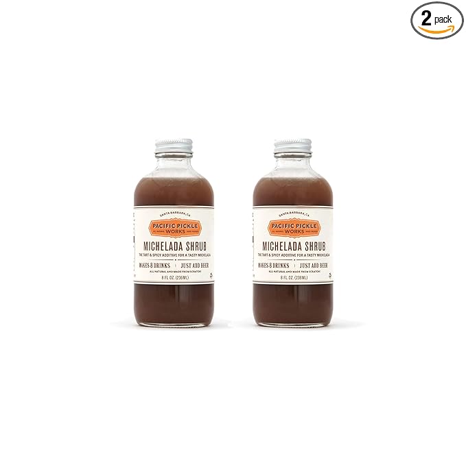 Michelada Shrub (2-pack) - Tart &amp spicy beer mixer 8oz