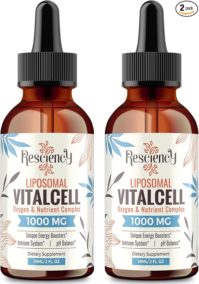 13-in-1 Liquid Oxygen Boost &amp Nutrient Supplement Liposomal Optimized-Delivery Blend with Trace Minerals Amino Acids CoQ10 B Vitamins &amp Fulvic Acid Daily Wellness Liquid Oxygen Drops 4 f