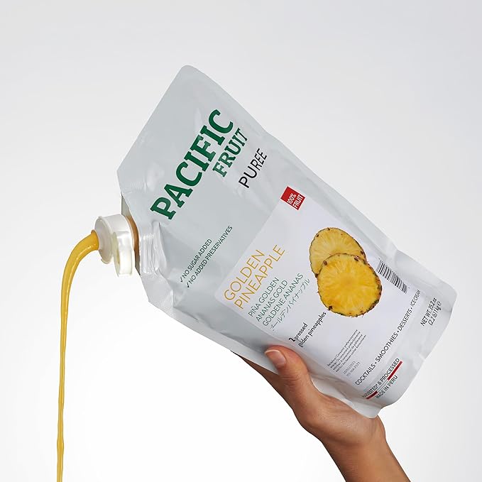 PACIFIC FRUIT – Pure Pineapple juice 100% pineapple juice no sugar added – Jugo de piña – 100% FRUIT