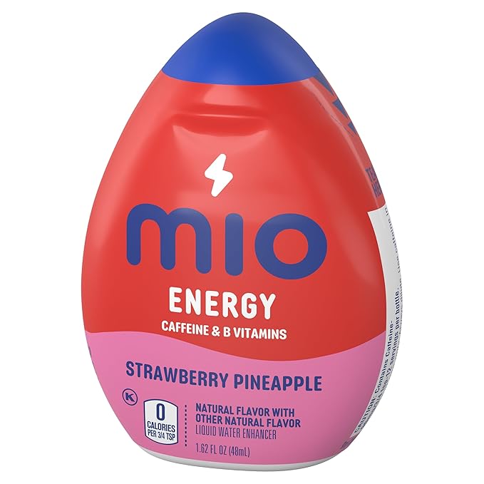 Mio Energy Liquid Water Enhancer Strawberry Pineapple Smash 1.62 OZ. (Pack of 12)