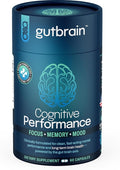 Brain Supplement for Memory and Focus with Probiotics Advanced 2 in 1 Nootropic Brain Support for Mental Clarity Caffeine Free Doctor Formulated Supplement 60 Capsules
