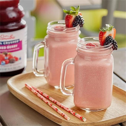 100% Crushed Mixed Berry Fruit Smoothie Mix 46 fl. oz. WS-103DR100MIXB-NF
