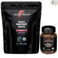 Mount Hagen Organic Freeze Dried Instant Coffee 7.05oz and Instant Espresso Ground Coffee 1.76oz Bundle