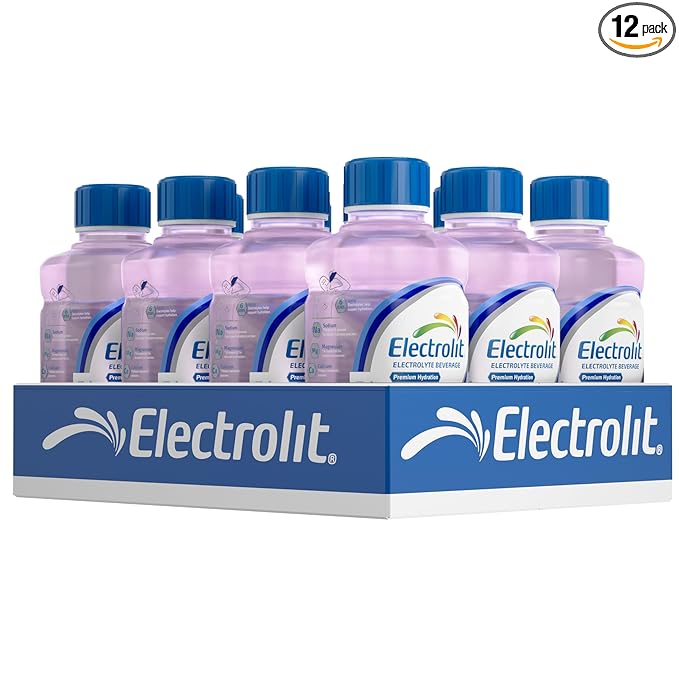 Electrolit Electrolyte Beverage Berry Bliss 21 Fl Oz bottle (Pack of 12)
