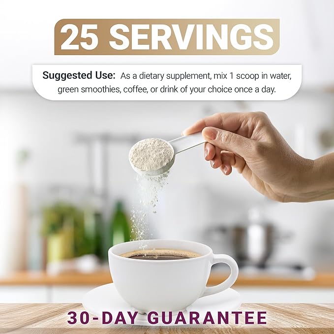 Dr. Berg Multi Collagen Peptides Powder Types I II III V X - Unflavored Collagen Powder w/ 14 g of Protein - Grass-Fed Pasture-Raised &amp Wild-Caught Collagen Sources - 25 Servings