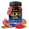 Bualle Support GLP-1 Supplement Weight Loss | GlucoVantage® DHB + Akkermansia Probiotic | Super Berberine with Ceylon Cinnamon for 5X Bioactive Appetite Metabolic Gut &amp GLP 1 Weight Loss 60ct