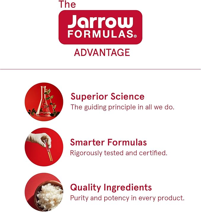 Jarrow Formulas SAMe Supplement 400 mg - 60 Tablets - High Concentration of Active SS Form - Supports Joint Health Liver Function Brain Metabolism Balanced Mood &amp Antioxidant Defense - 60 Serv