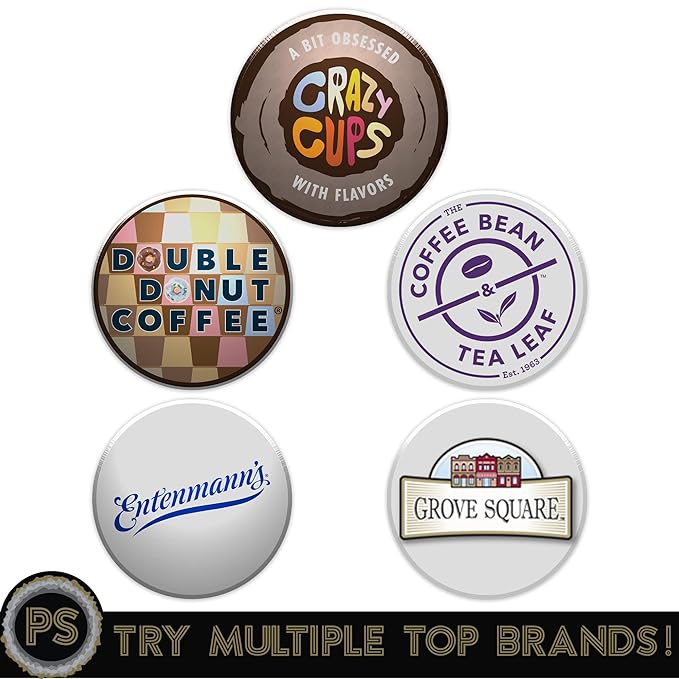 Perfect Samplers Hot Chocolate Pods Variety Pack Sampler Hot Cocoa Single Serve Cups for Keurig K Cup Brewers 20 Count