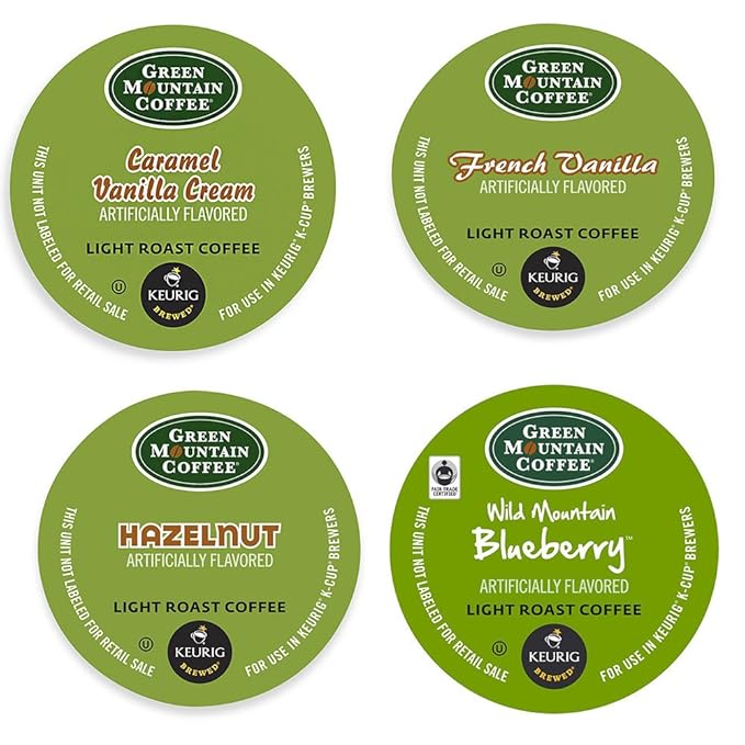 Green Mountain Flavored Variety (22 K-cups) Keurig