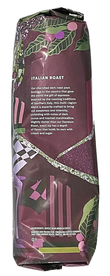 Starbucks Italian Roast Whole Bean Coffee (1lb)