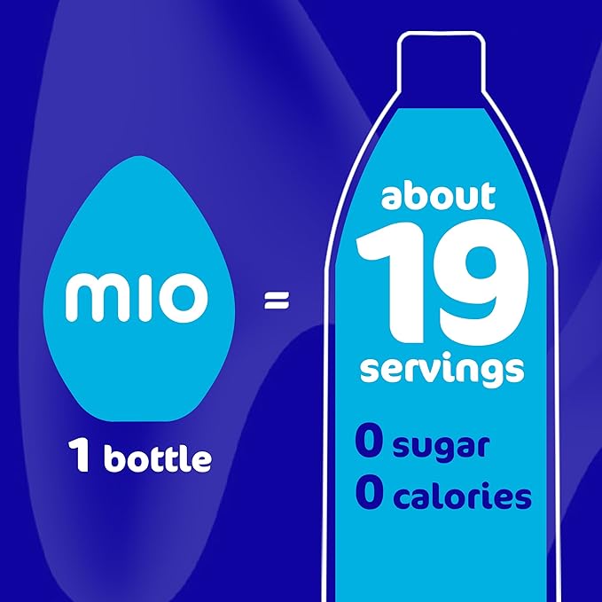 Mio Berry Pomegranate Liquid Water Enhancer SugarFree &amp Refreshing 1.62 oz. Each (Pack of 5)