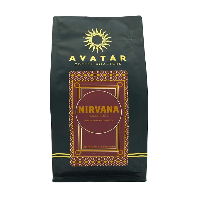 Avatar Coffee Roasters - Nirvana Blend - 12 Ounce - Whole Bean