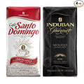 Café Santo Domingo + Induban Gourmet | Ground Coffee - 16 oz Bags Bundle - Products from the Dominican Republic