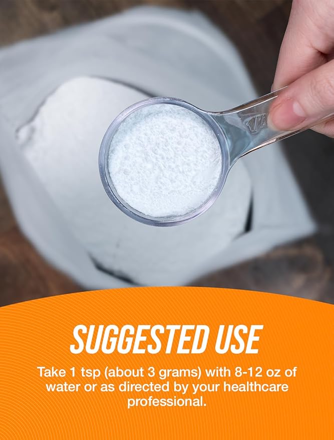 BulkSupplements.com Glycine Powder - Glycine Supplements Amino Acid Supplement - Unflavored &amp Gluten Free 3g per Serving 500g (1.1 lbs) (Pack of 1)