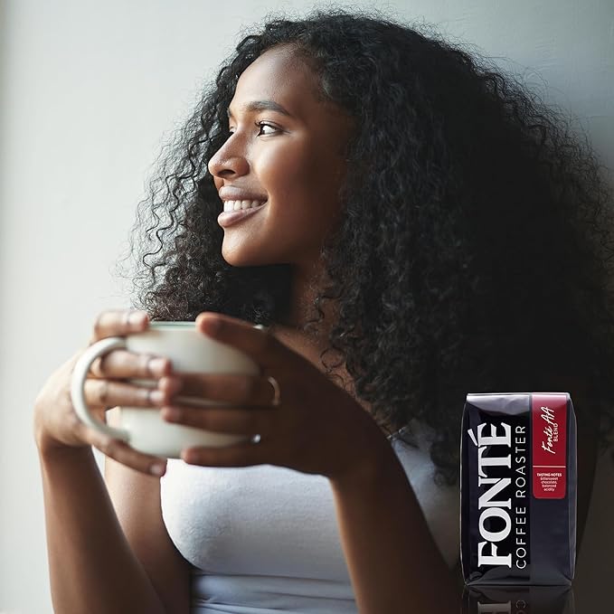 Fonte Coffee Roaster - Drip Coffee - Medium-Dark Fresh Roast - Roasted in Seattle - Single Origin - Bright Chocolately Balanced - 12 oz - Fonte AA