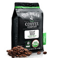 The Bean Organic Coffee Company Water Processed DECAF Aloha Bean (Hawaiian Hazelnut) Medium Roast Whole Bean Coffee 16-Ounce Bag