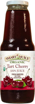 Smart Juice 100% Juice Organic Tart Cherry 33.8 Oz