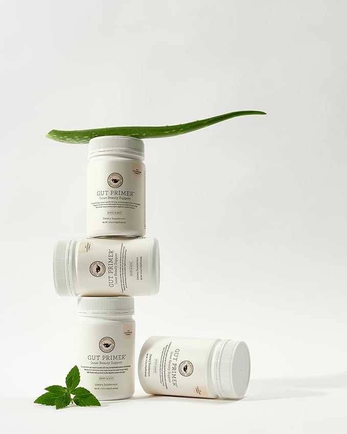 The Beauty Chef Gut Primer™ Inner Beauty Support – Bio-fermented Formula for Gut Repair &amp Digestive Health Promotes Gut Lining Integrity &amp Reduces Discomfort Berry &amp Mint Flavor 4.9 oz
