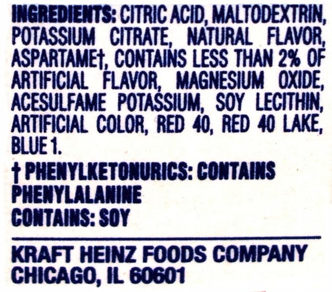 Crystal Light Strawberry Orange Banana Drink Mix 12-Quart 2.4-Ounce Canister (Pack of 20)